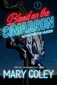 Blood on the Cimarron by Mary Coley book cover