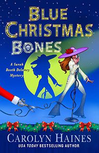 Blue Christmas Bones by Carolyn Haines book cover