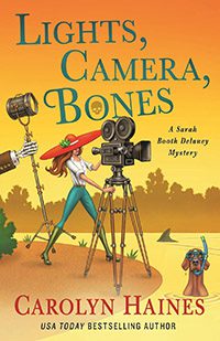 Lights, Camera, Bones by Carolyn Haines book cover