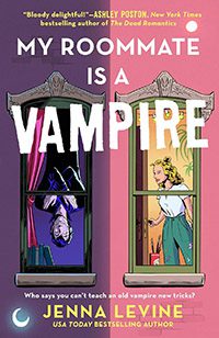 My Roommate is a Vampire by Jenna Levine book cover