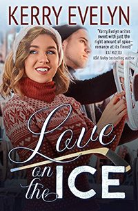 Love on the Ice by Kerry Evelyn book cover