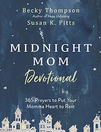 Midnight Mom Devotional by Becky Thompson book cover