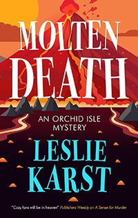 Molten Death by Leslie Karst book cover