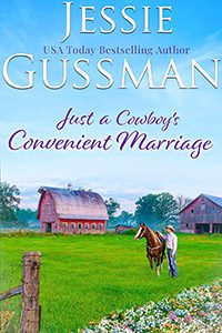 Just a Cowboy's Convenient Marriage by Jessie Gussman book cover