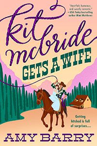 Kit McBride Gets a Wife by Amy Barry book cover