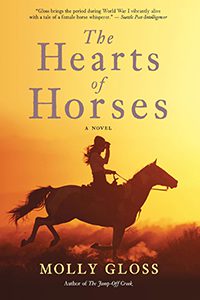 The Hearts of Horses by Molly Gloss book cover