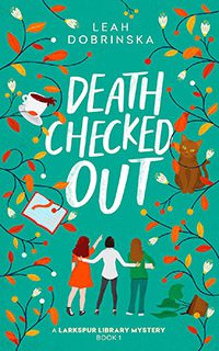 Death Checked Out by Leah Dobrinska book cover