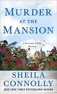 Murder at the Mansion by Sheila Connolly book cover