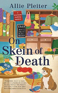 On Skein of Death by Allie Pleiter book cover