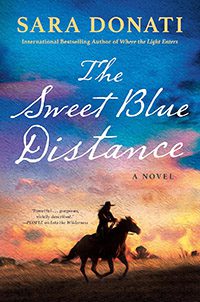 The Sweet Blue Distance by Sara Donati book cover