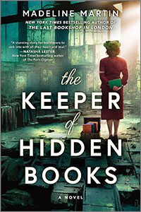 The Keeper of the Hidden Books by Madeline Martin book cover