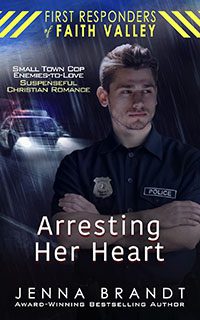 Arresting Her Heart by Jenna Brandt book cover