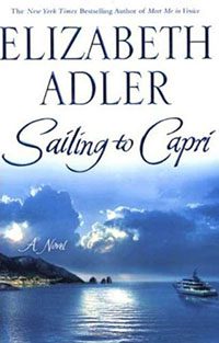 Sailing to Capri by Elizabeth Adler book cover