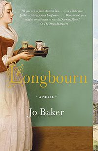 Longbourn by Jo Baker book cover
