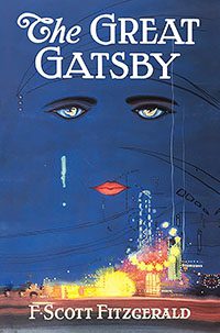 The Great Gatsby by F Scott Fitzgerald book cover